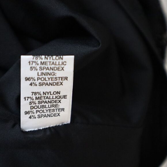 Ramy Brook A1022301 Women's Sz 2 Black Esme Sequin Long-Sleeve Mini Dress - Picture 8 of 12